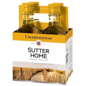Sutter Home Chardonnay (4 pack 187ml) (4 pack 187ml)